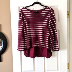 Tommy Hilfiger Large 3/4 sleeve Striped shirt